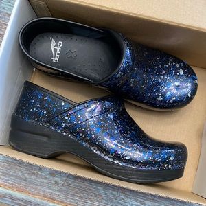 Dansko Clogs - colored dots US Size 6.5/7